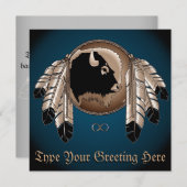 Metis Invitalized Native Art Kaarten (Voorkant / Achterkant)