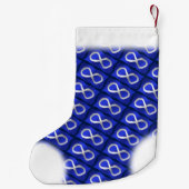 Metis kerststallen Aangepaste Metis vlag Stockin Kleine Kerstsok (Achterkant)