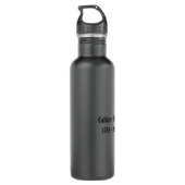 Metis Leader Canadian Metis Hero Waterfles (Achterkant)