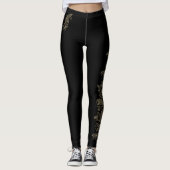 Metis Leggings Native Beading Art Leggings (Voorkant)