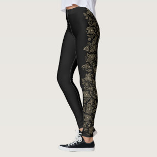 Metis Leggings Native Beading Art Leggings