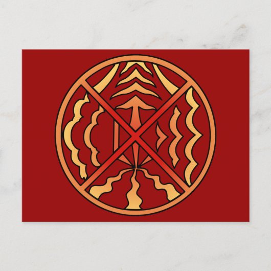 Metis Nation Briefkaarten Spirituele Native Art Ka (Voorkant)