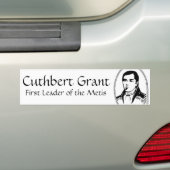 Metis Nation Bumpersticker Cuthbert Grant Sticker (Op auto)