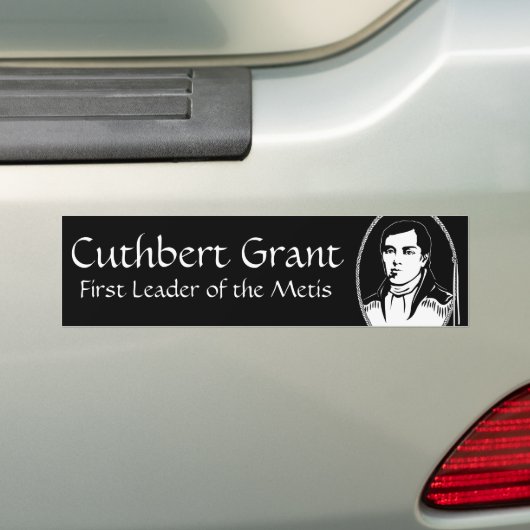 Metis Nation Bumpersticker Cuthbert Grant Sticker (Op auto)