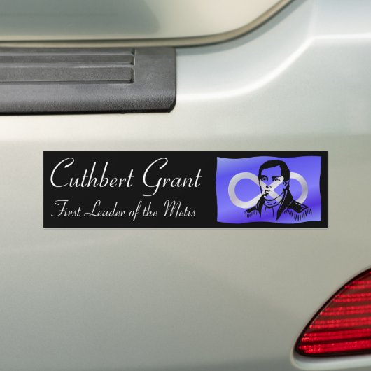 Metis Nation Bumpersticker Cuthbert Grant Sticker (Op auto)