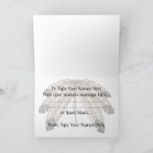 Metis Nation Kaart Native Wildlife Wenskaart (Binnen)