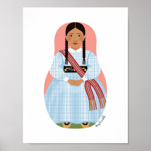 Métis Nation of Canada Matroesjka Poster