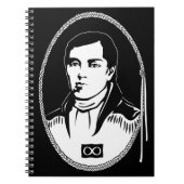Metis Notitieboek Cuthbert Grant Journal Book Gift (Voorkant)