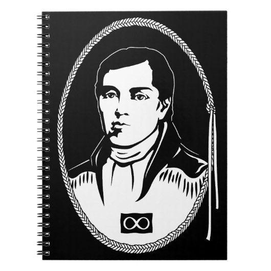 Metis Notitieboek Cuthbert Grant Journal Book Gift (Voorkant)