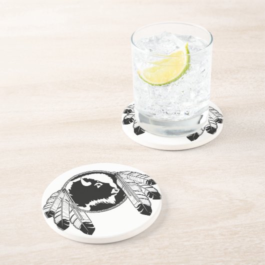 Metis Onderzetters First Nations Pride Wildlife Gi (Zijkant)