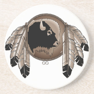 Metis Onderzetters First Nations Pride Wildlife Gi