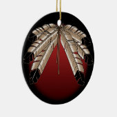 Metis Ornament Personalized First Nations Keepomwi (Rechts)