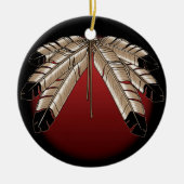 Metis Ornament Personalized First Nations Keepomwi (Voorkant)