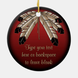 Metis Ornament Personalized First Nations Keepomwi