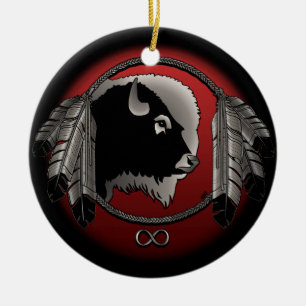 Metis Ornament Personalized First Nations Keepomwi