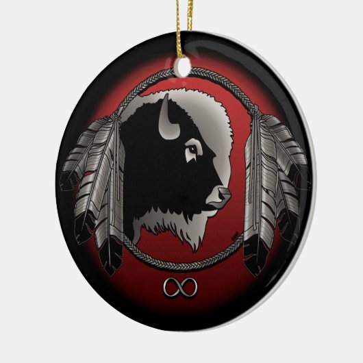 Metis Ornament Personalized First Nations Keepomwi (Links)