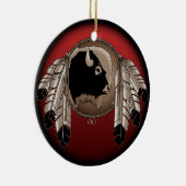 Metis Ornament Personalized First Nations Keepomwi (Rechts)