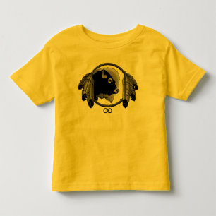 Metis Peuter Shirt Inheemse Wilde Dieren Kunst Bab