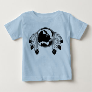 Metis Peuter Shirt Inheemse Wilde Dieren Kunst Bab