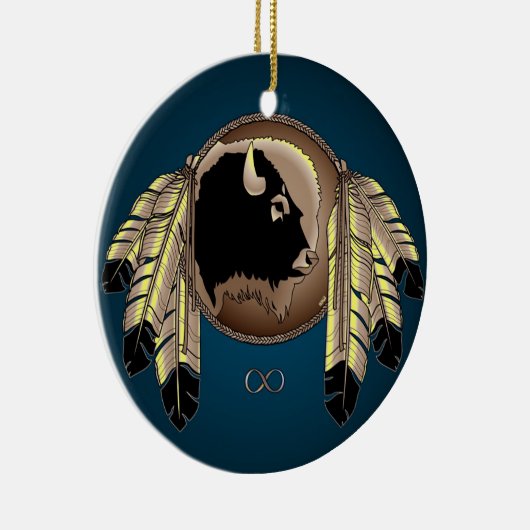 Metis Pride Art Ornament First Nations Keepsakes (Rechts)