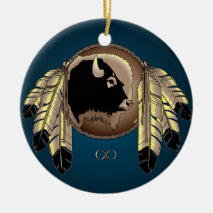 Metis Pride Art Ornament First Nations Keepsakes