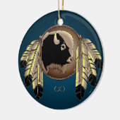Metis Pride Art Ornament First Nations Keepsakes (Links)
