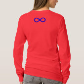 Metis Pride First Nations Metis Women's T-shirts (Achterkant)