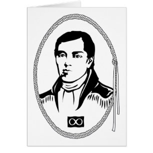 Metis Pride Kaarten Persoonlijke Cuthbert Grant Ka