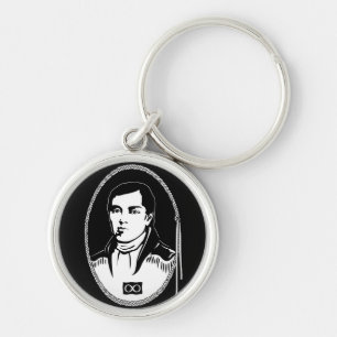 Metis Pride Sleutelhanger Metis Leader Cuthbert Gr