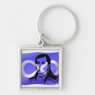 Metis Pride Sleutelhanger Metis Leader Cuthbert Gr