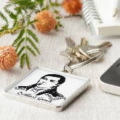 Metis Pride Sleutelhanger Metis Leader Cuthbert Gr (Zijkant)