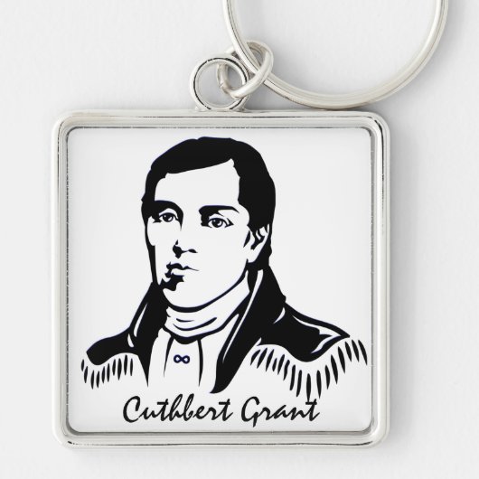 Metis Pride Sleutelhanger Metis Leader Cuthbert Gr (Voorkant)