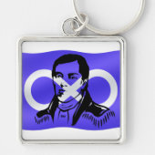 Metis Pride Sleutelhanger Metis Leader Cuthbert Gr (Voorkant)