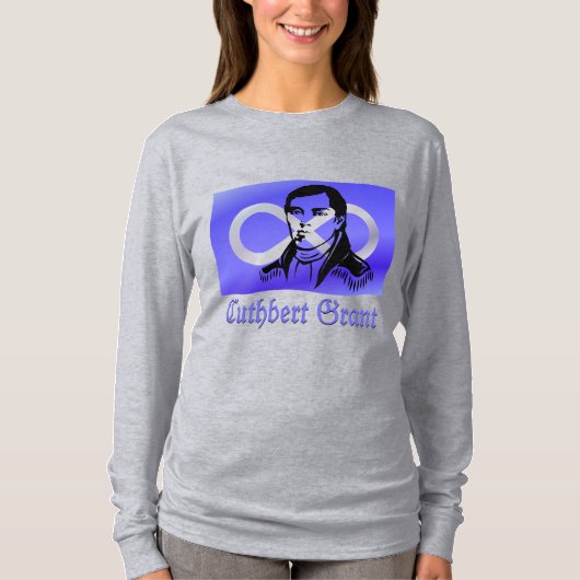 Metis Shirten Shirt Cuthbert Grant Metis (Voorkant)