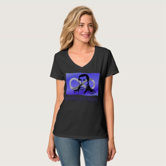 Metis T-shirt Dames Cuthbert Grant Metis Shirt (Voorkant volledig)
