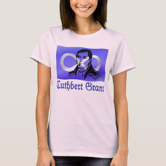 Metis T-Shirt Women's Organic Cuthbert Grant Shirt (Voorkant)