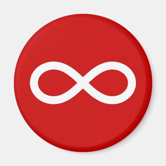 Metis vlag, Métis vlag Magneet (Voorkant)