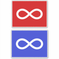 Metis vlag, Métis vlag