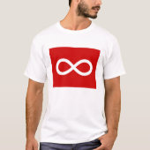 Metis vlag, Métis vlag T-shirt (Voorkant)