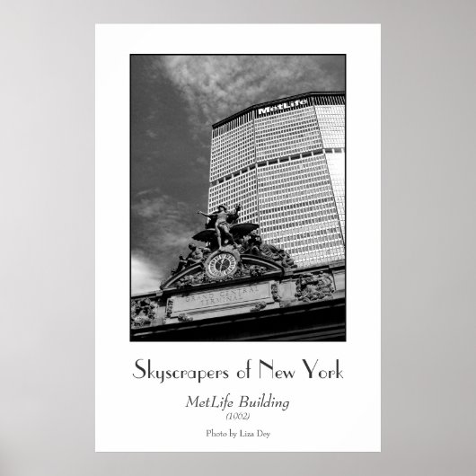 MetLife Building Poster (Voorkant)