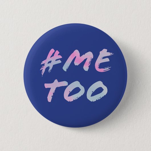#MeTo Feminist Round Button (Voorkant)