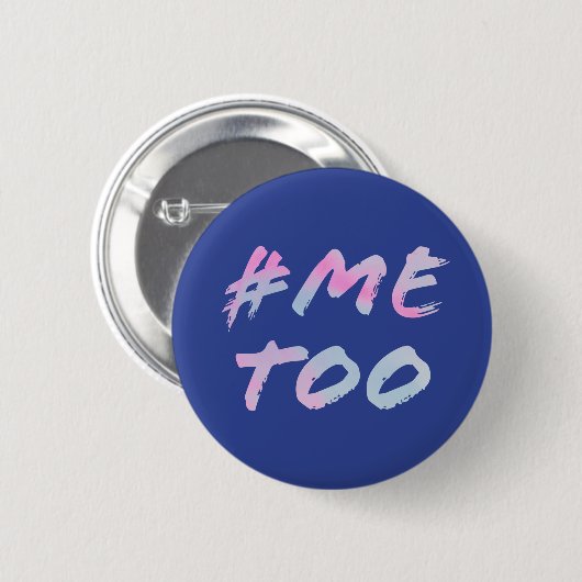 #MeTo Feminist Round Button (Voorkant /achterkant)