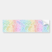#MeTo Movement Bumperstickers - Regenboogontwerp (Voorkant)