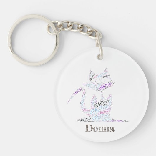 #MeTo Persoonlijke Keychains - pas uw eigen stijl  Sleutelhanger (Voorkant)