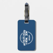 Metolius de Oregon Kayaking Bagagelabel (Achterkant verticaal)