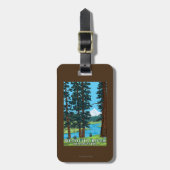 Metolius River Headwaters, Oregon Bagagelabel (Voorkant verticaal)