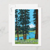 Metolius River Headwaters, Oregon Briefkaart (Voorkant / Achterkant)