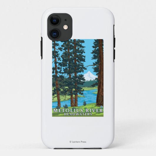Metolius River Headwaters, Oregon Case-Mate iPhone Case (Achterkant)