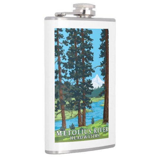 Metolius River Headwaters, Oregon Heupfles (Rechts)