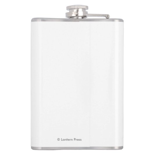 Metolius River Headwaters, Oregon Heupfles (Achterkant)